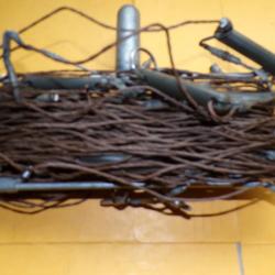 RADIO : ANTENNE FILAIRE AVEC ISOLATEUR ET COMMUTATION PAR FICHE MULTIBANDES , FRABRICATION  FRANCAIS