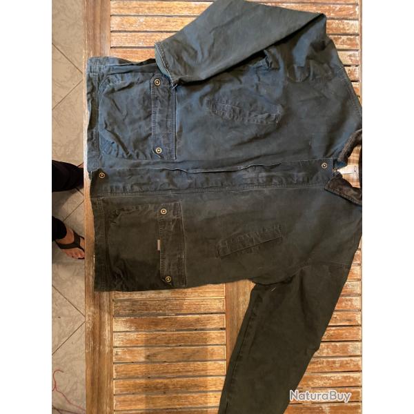 Veste huile kaki