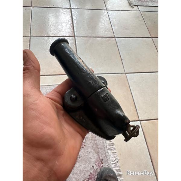 Canon avertisseur ou pige  feu calibre 12