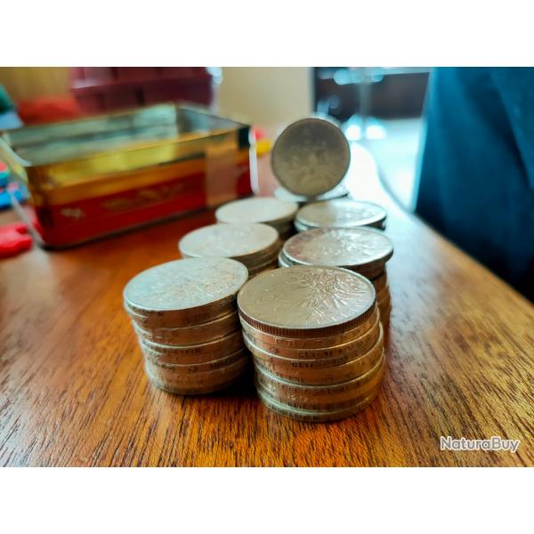 Lot pices 5 Francs