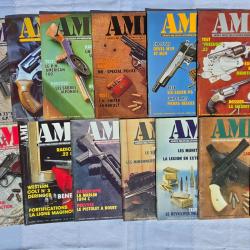 Lot de 16 revues AMI international des armes