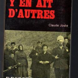 pour qu'il y en ait d'autres collection feu fleuve noir de claude joste maquis yougoslaves