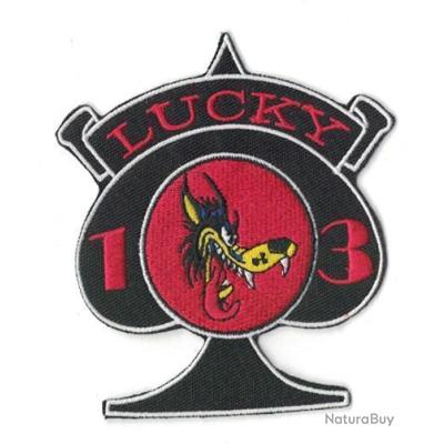 ECUSSON PATCH TERMOCOLLANTE - LUCKY THIRTEEN EST. 1991