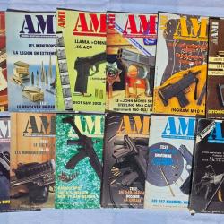 Lot de 16 revues AMI international des armes annee 80