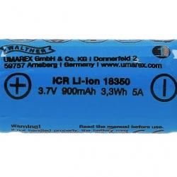 PILE POUR LAMPE "WALTHER" 18350 LI-ION 900 mAh