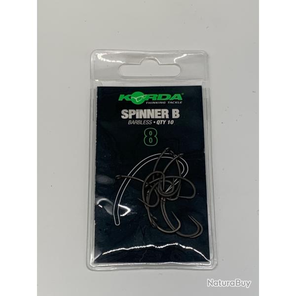 Hameons spinner b barbless taille 8 Korda