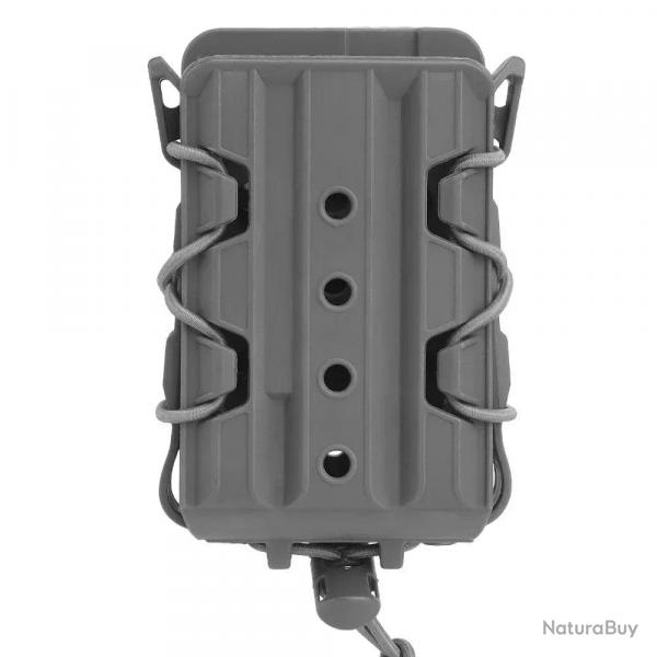 Pochette chargeur 5,56/7,62 EYH Tactical Molle - Gris