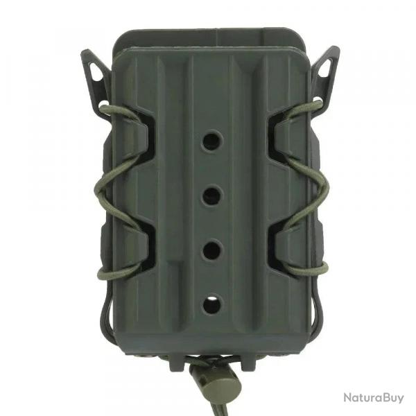 Pochette chargeur 5,56/7,62 EYH Tactical Molle - Vert OD