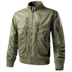Veste de bombardier MA1 726 coupe vent Vert armée