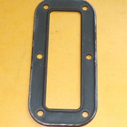 ARMEE AMERICAINE U.S :BC 611 PLAQUETTE DE FIXATION DE LA PROTECTION PLASTIQUE NOIR DU BOUTON APPEL ,
