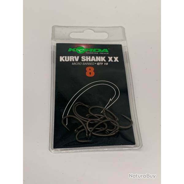 Hameons Kurv shank x x micro barbed taille 8 Korda