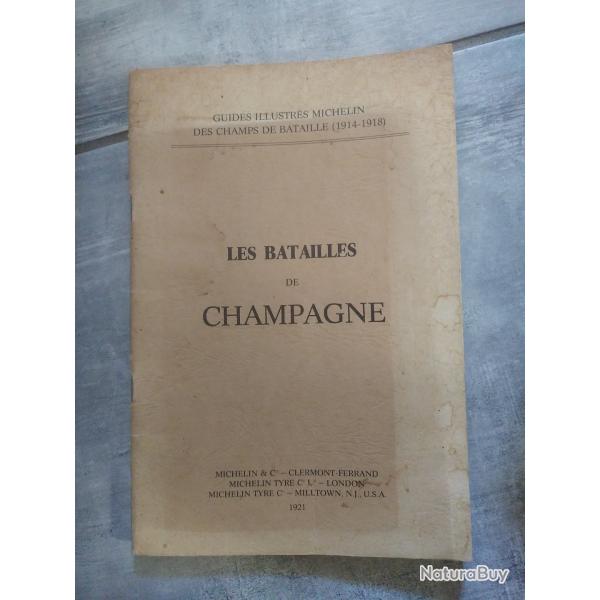 Les batailles de champagne de 1921
