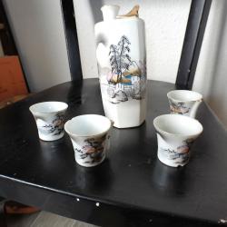 SERVICE ASIATIQUE VERRES A SAKE SIFFLEUR