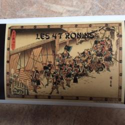 Autocollant " 47 Ronins " Honneur Japonais .