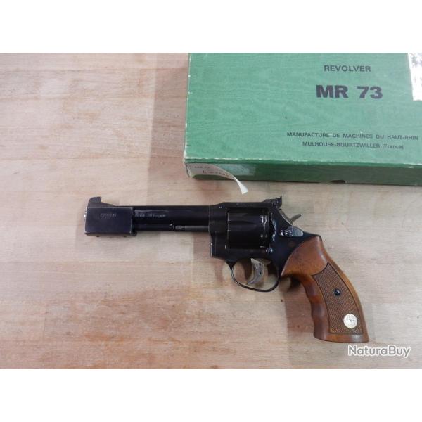 PISTOLET MANURHIN MR73 CAL 357 MAG CANON DE 6" OCCASION BON ETAT