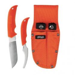 KIT D'OUTILS DE CHASSE "WALTHER" HUNTER KNIFE SET 3 - ORANGE