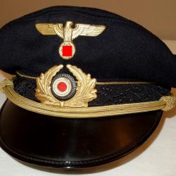 CASQUETTE du GENERAL ALLEMAND du IIIème REICH.  /9266