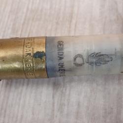 Cartouche, munitions, calibre 12, gendarmerie. neutralisée.