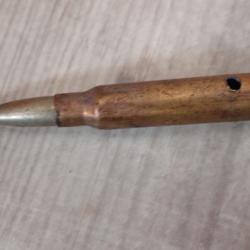 lot de 2 Cartouches, munitions, neutralisée. 7,5 x 54. MAS 36