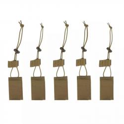 Set de rétentions poches chargeurs Coyote Brown (346)