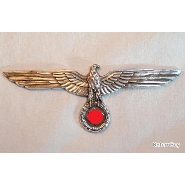 authentique - insigne mtallique poitrine d'officier allemand fabrication d'ASSMANN -WWII