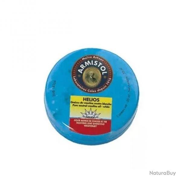 Bote de graisse de vaseline neutre blanche Helios Armistol