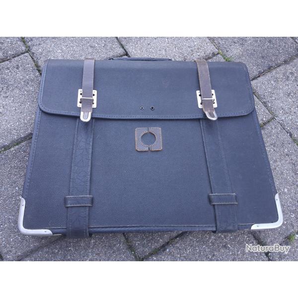 CARTABLE EN CUIR DU PILOTE DE L'ARME SOVITIQUE AVIATION ANNEES 70s URSS CCCP