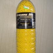 Billes Airsoft Combat Zone – 6 Mm – Jaunes – 0,12 G – Sachet De 1000 – Neuves