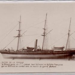 CPA -MARINE DE GUERRE - MUSEE DE LA MARINE - LE BOUVET AVISO DE 1ERE CLASSE   N&deg;1049