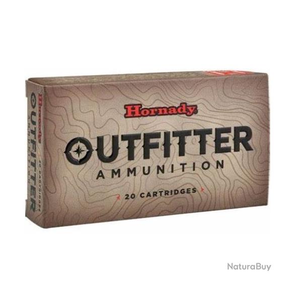 LOT DE 40 MUNITIONS HORNADY OUTFITTER CAL 30 06 180GR CX OTF CIP