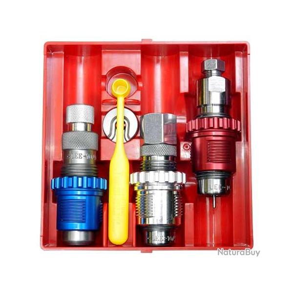 JEU D'OUTILS 3P LEE AVEC SUPPORT DOUILLE 9MM