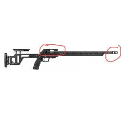Rail picatinny et frein de bouche Rome cz 457