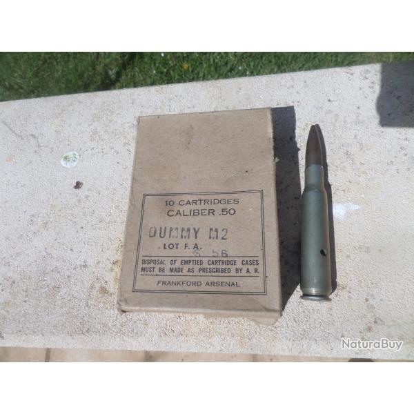 balle dummy de 50 /12.7 mm