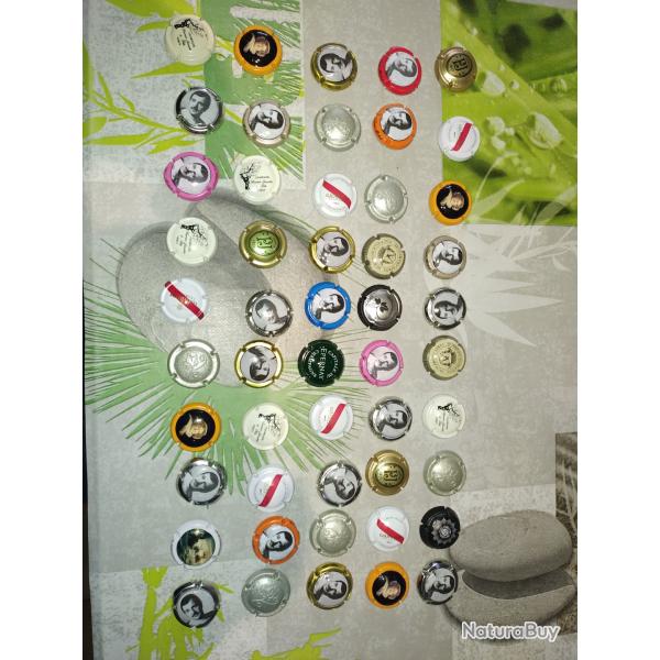 50 capsules de champagne