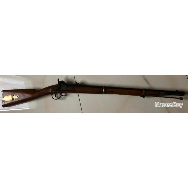 Fusil Antonio Zoli modle 1863 Zouave us - Cal. 58 pn