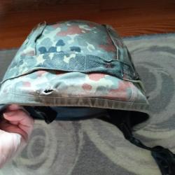 Casque nij 3 a avec cover flecktarn