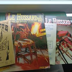 Lot revue catalogue hussard serpette arme collection poudre noire histoire