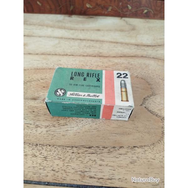 Bote de 50 balles cal 22Lr de marque Sellier Bellot