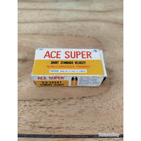 Boite de 50 balles Cal 22Lr de marque Ace super