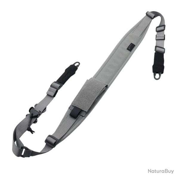 Sangle fusil Viper Loop VULPO 2 points/1 point - Gris