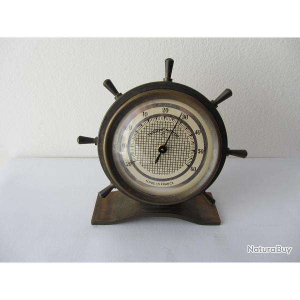 Thermomtre marin en laiton 1960
