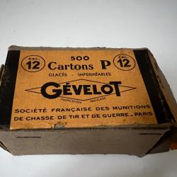 Gevelot 500 carton P calibre 12