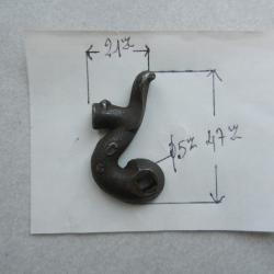 chien pour fusil  ancien a percussion