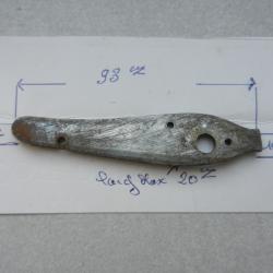 platine pièce détachée d'arme  ancienne