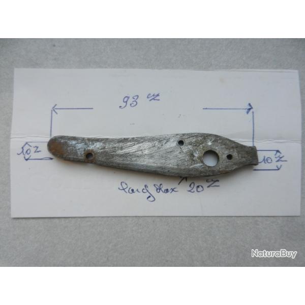 platine pice dtache d'arme  ancienne