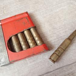 Lame chargeur de chargement pour fusil Schmidt Rubin Suisse. Cartouches de manipulation mdle 1918