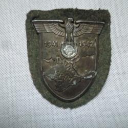 MILITARIA WW2 ALLEMAND, MEDAILLE DES BLESSES DE CRIMEE 1942, DENAZEIFIE