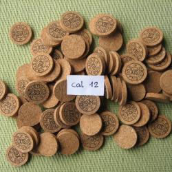 Rondelles  liège No 6 croisillon ou neutre calibre 12