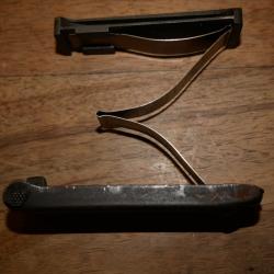 Ensemble de pièces de magasin de MAS 36 (planchette élévatrice et son ressort, fond  de magasin)