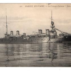 CPA - MARINE Militaire  - Le Croiseur-Cuirasse "Jules-Ferry " N°877